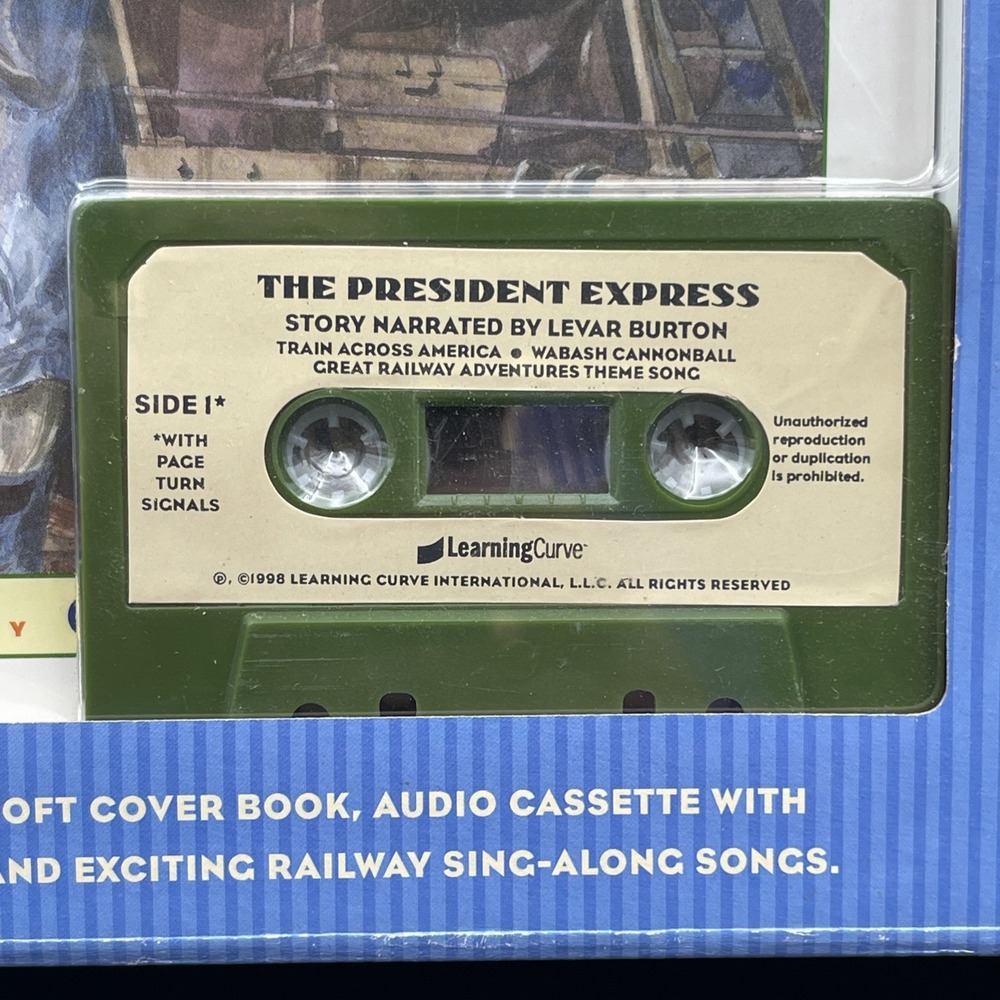 Lionel Great Railway Adventures The President Pack w Engine Cassette & Book READ - Picture 2 of 8